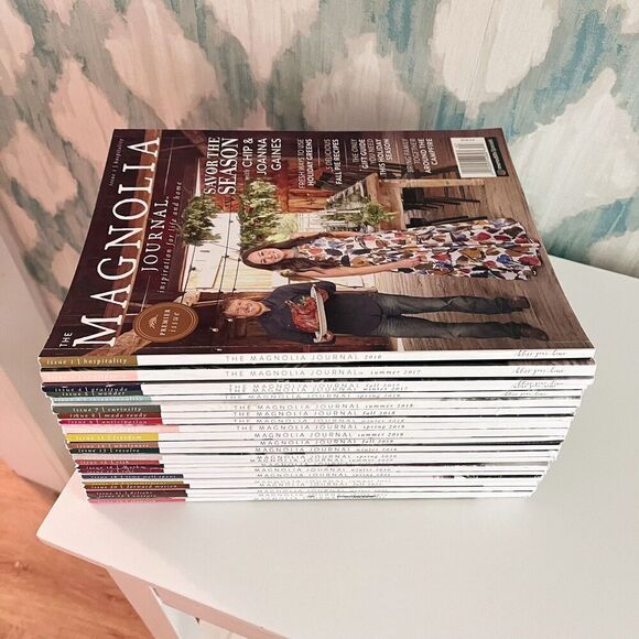 Magnolia Journal Lot of 22 Issues 1-23 Missing #2 Joanna Gaines Fixer Upper EUC - Picture 4 of 7